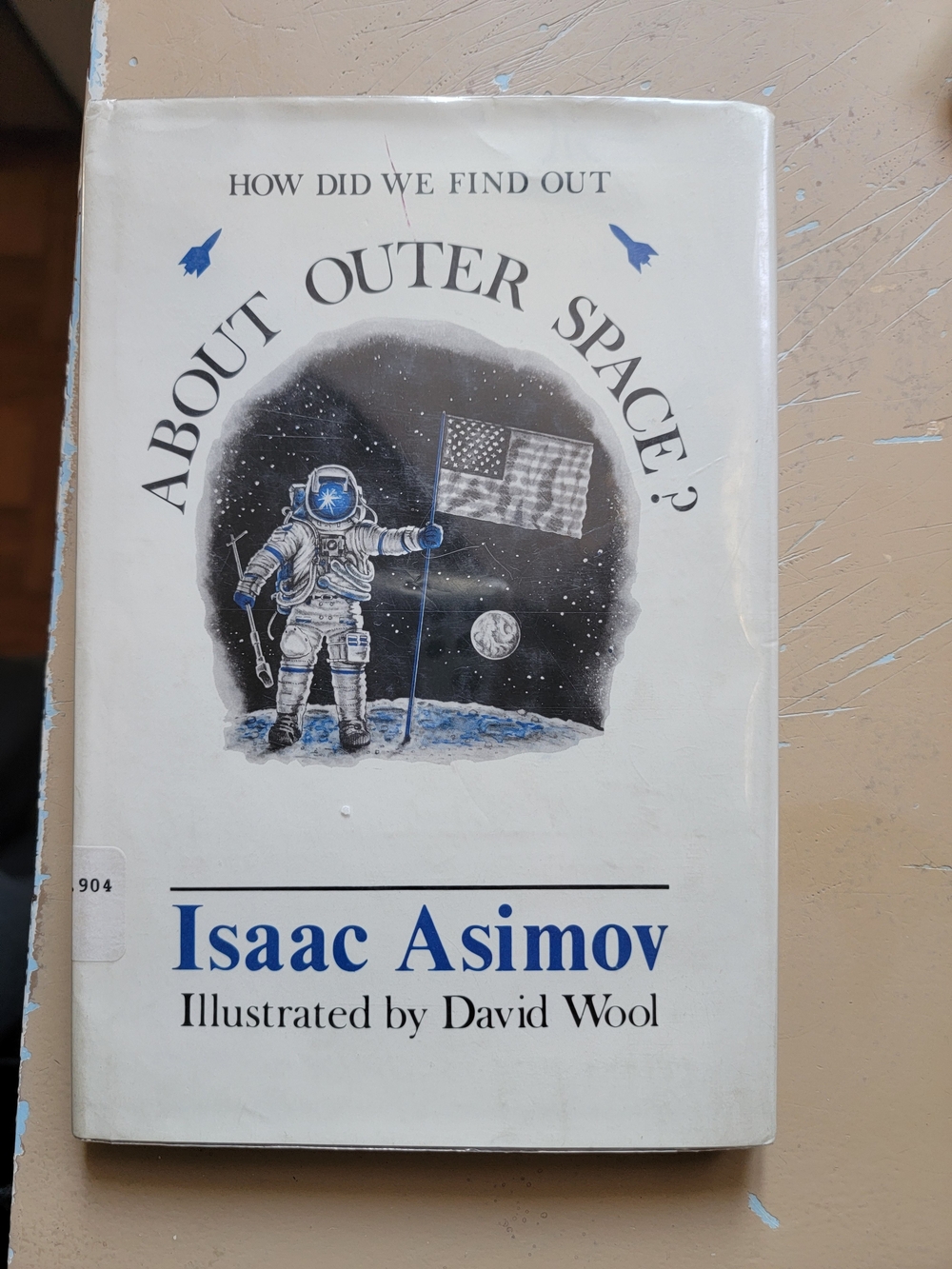 Isaac Asimov "About Outer Space?" Illustrated Hardcover
